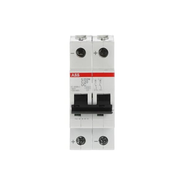 S202M-B20UC Miniature Circuit Breaker - 2P - B - 20 A image 4