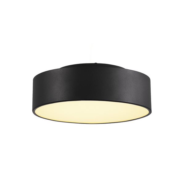 MEDO 30 LED ceiling light, black, optionally suspendable image 1
