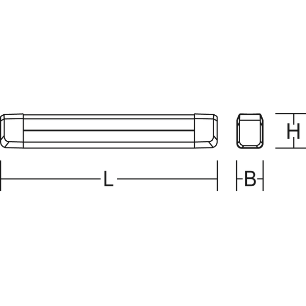 Baleva, 15 W, 1650 lm, 830, 840, white, on/off Ceiling and wall lumina image 4