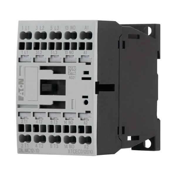 Contactor, 3 pole, 380 V 400 V 5.5 kW, 1 N/O, 24 V 50/60 Hz, AC operation, Spring-loaded terminals image 8