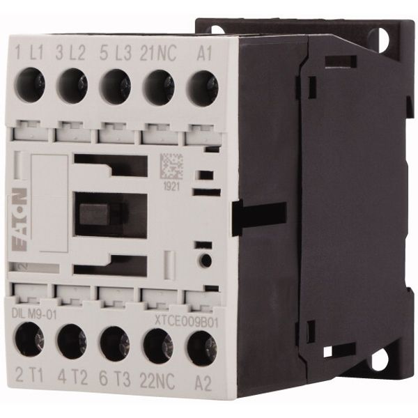 Contactor, 3 pole, 380 V 400 V 4 kW, 1 NC, 48 V DC, DC operation, Screw terminals image 3