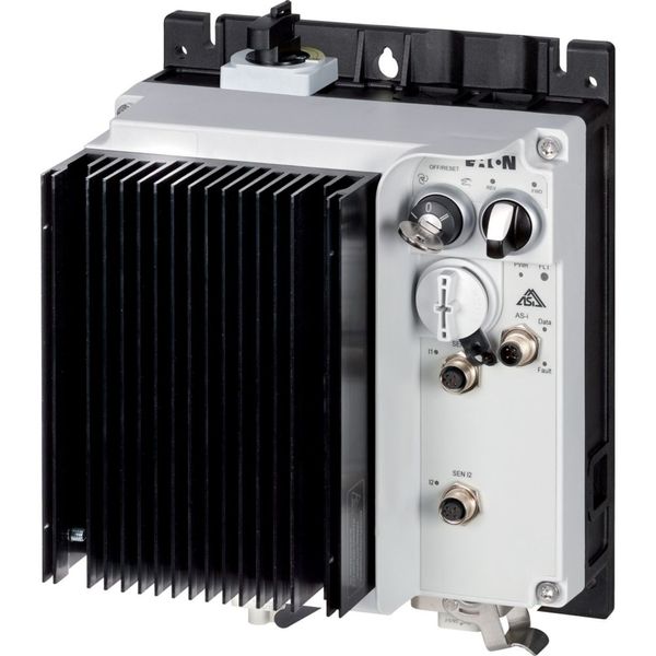Speed controllers, 5.6 A, 2.2 kW, Sensor input 4, 400/480 V AC, AS-Interface®, S-7.4 for 31 modules, HAN Q4/2, with manual override switch, with braki image 10