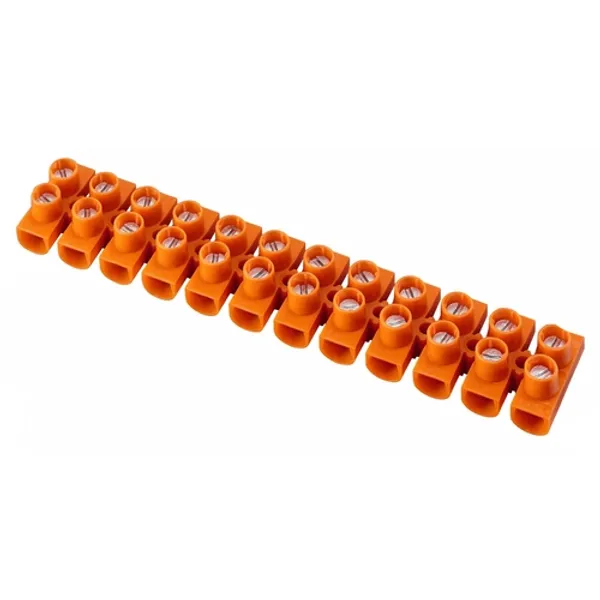 Thermoplastic connector strip LTF12-16.0 orange image 1