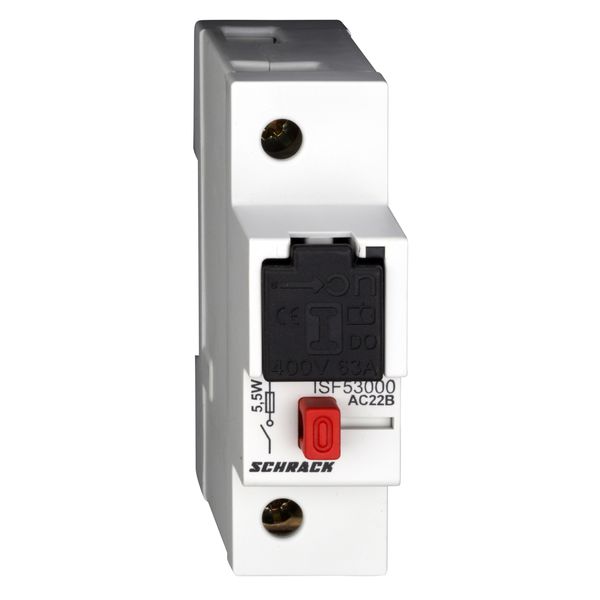 ARROW ON, D0-load fuse breaker 1-pole image 1