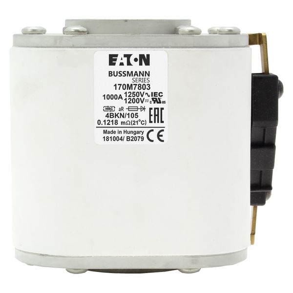 FUSE 1000A 1250V 4BKN/105 AR HS image 8