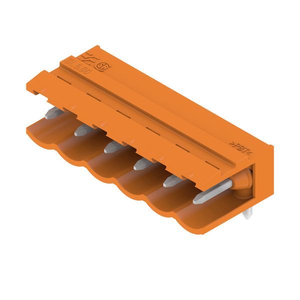 PCB plug-in connector (board connection), 5.00 mm, Number of poles: 6, image 4