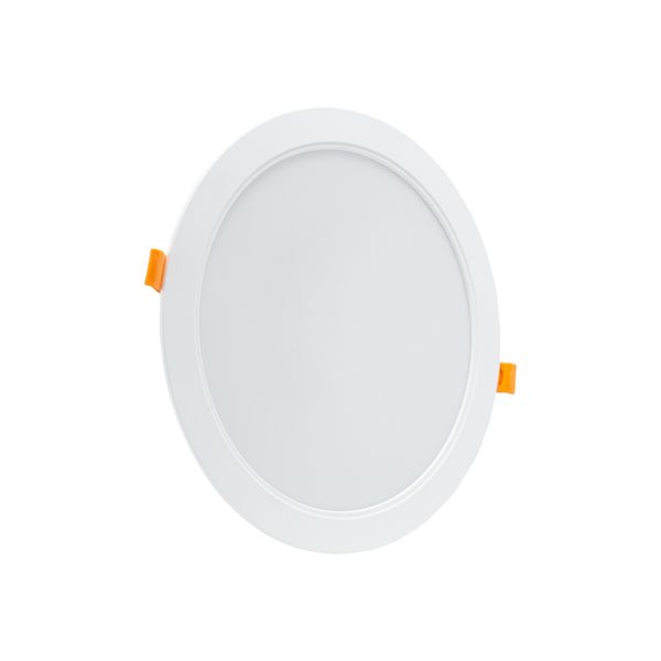 DURE 3 DOWNLIGHT 24W NW 230V 110DEG IP54 IK06 220X34 WHITE ROUND INTEGRATED DRIVE image 15