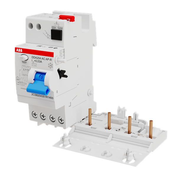 DDA204 AC-63/0.03AP-R Residual Current Device Block image 2