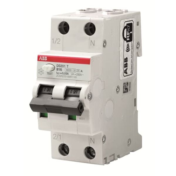 DS201T C10 A30 Residual Current Circuit Breaker with Overcurrent Protection image 1