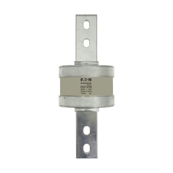 Fuse-link, low voltage, 1250 A, AC 550 V, BS88, BS, IEC image 13