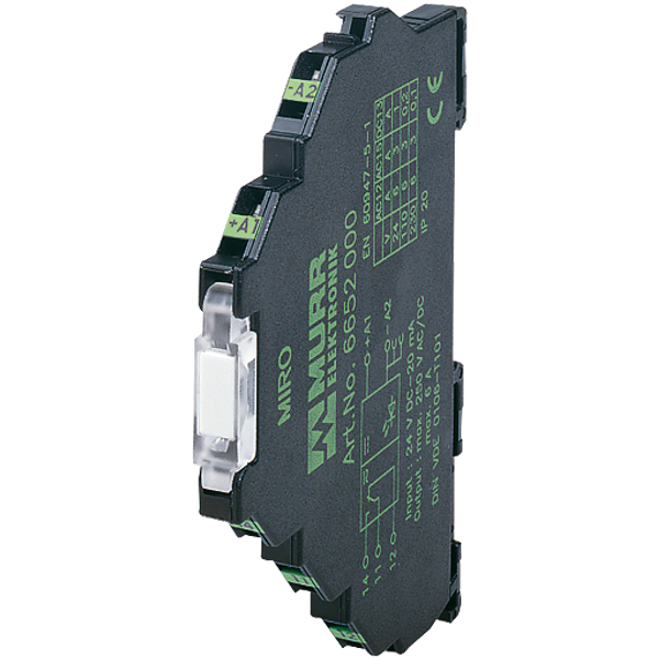 MIRO 6.2 230V-1U-FK INPUT RELAY IN: 230 VAC/DC - OUT: 250 VAC/DC / 6 A image 1