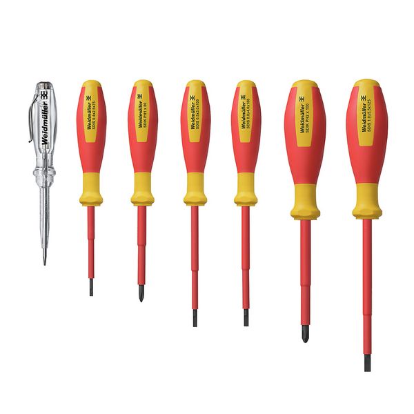 Screwdriver set, Screwdriver VDE SET + Volttester image 1