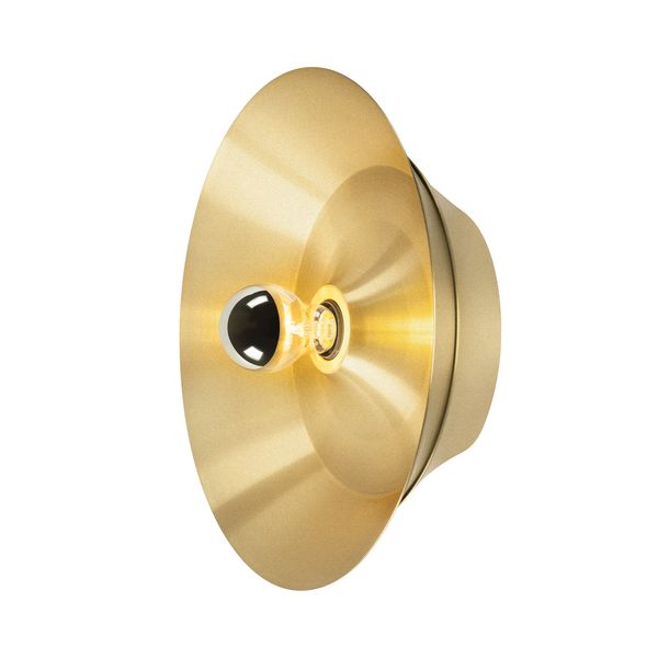 BATO 35 CW,  wall and ceiling light, brass, E27, max. 60W image 1