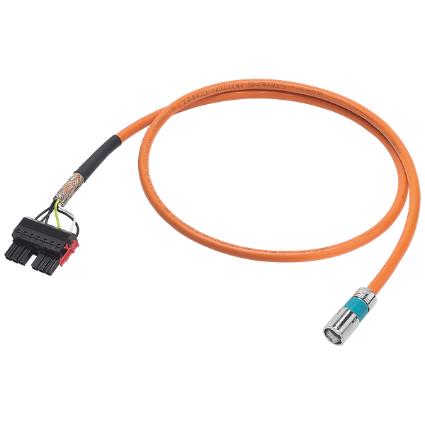 POWER CABLE PREASSEMBLED 6FX5002-5CN27-1BA0 image 1