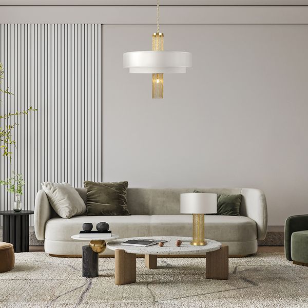 Modern Impressive Pendant lamp Gold image 1