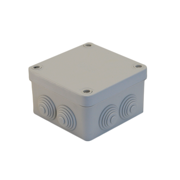 Watertight Junction Box (Screw-on Lid) GREY 190X140 IP55 THORGEON image 1