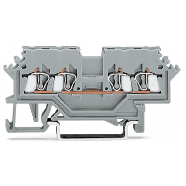 4-conductor through terminal block 1.5 mm² suitable for Ex i applicati image 1