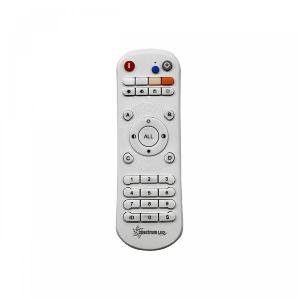 REMOTE CONTROLER 100-GROUP RGB CCT 2XLR3 DIMM WHITE KONEKT MESH image 1