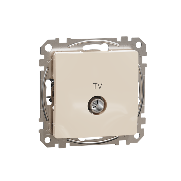 TV connector 7db, Sedna, Beige image 5