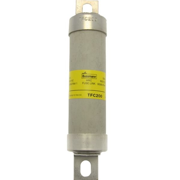 Fuse-link, low voltage, 200 A, AC 1500 V, DC 660 V, 40 x 192 mm, gL/gG, BS image 2