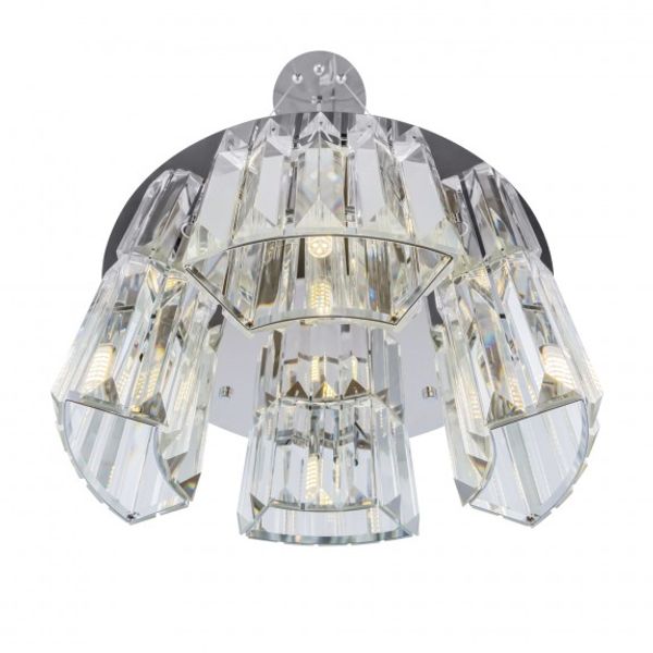 Modern Colline Pendant Lamp Chrome image 1