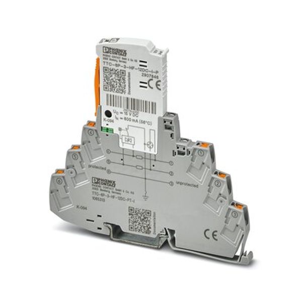 TTC-6P-3-HF-12DC-PT-I - Surge protection device image 1