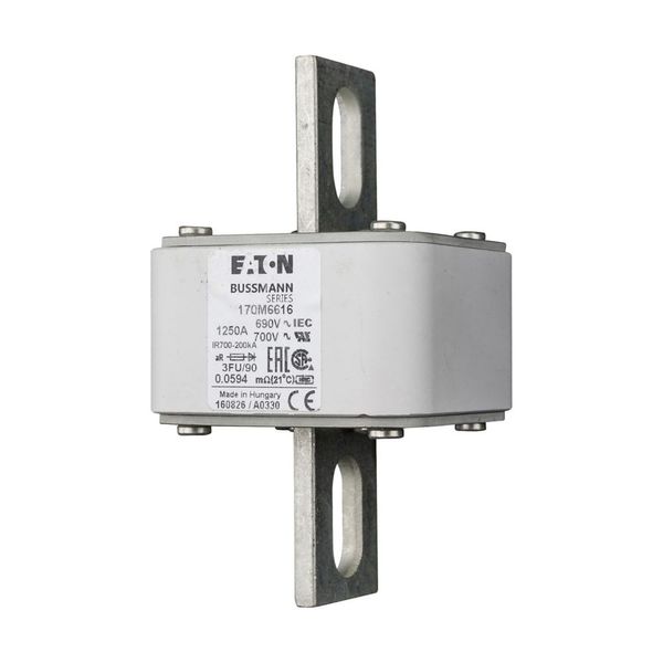 Fuse-link, high speed, 1400 A, AC 690 V, size 3, 76 x 92 x 135 mm, aR, IEC, UL image 11