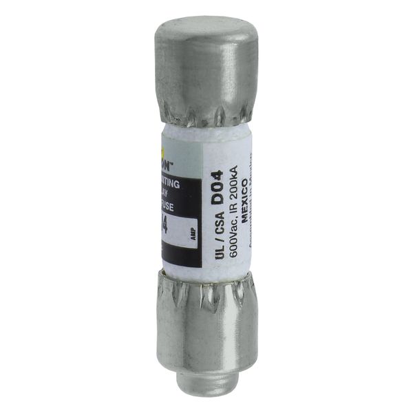 Fuse-link, LV, 0.25 A, AC 600 V, 10 x 38 mm, 13⁄32 x 1-1⁄2 inch, CC, UL, time-delay, rejection-type image 32