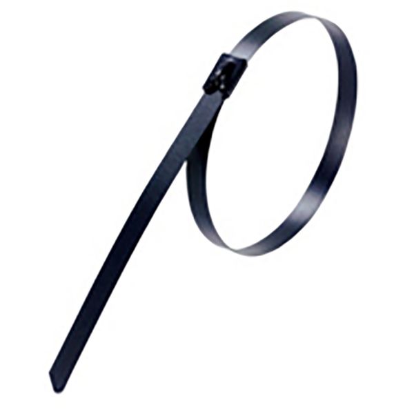 YLS-12-840BC CABLE TIE 450LB 33IN 316SS BLK COAT image 1