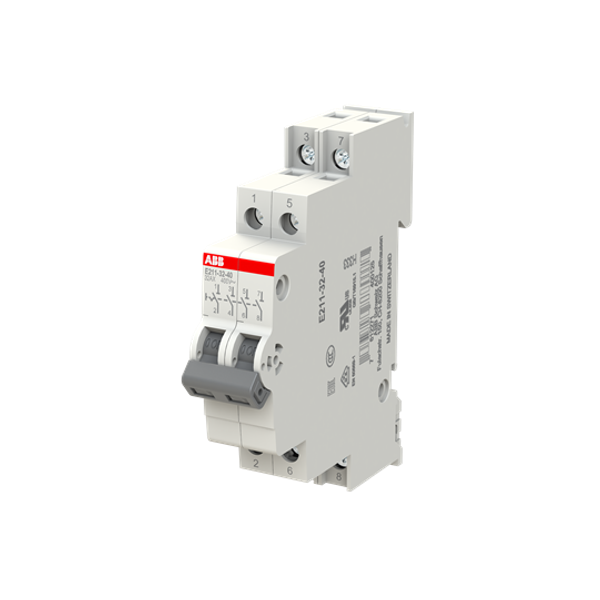 E214-16-101Group Switch,16 A,acc. to EN 250 V AC,0NO,0NC,1CO, El. Color:Grey, MW:0.5 image 6