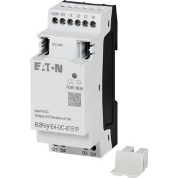I/O expansion, For use with easyE4, 24 V DC, Inputs/Outputs expansion (number) digital: 4, Push-In image 11