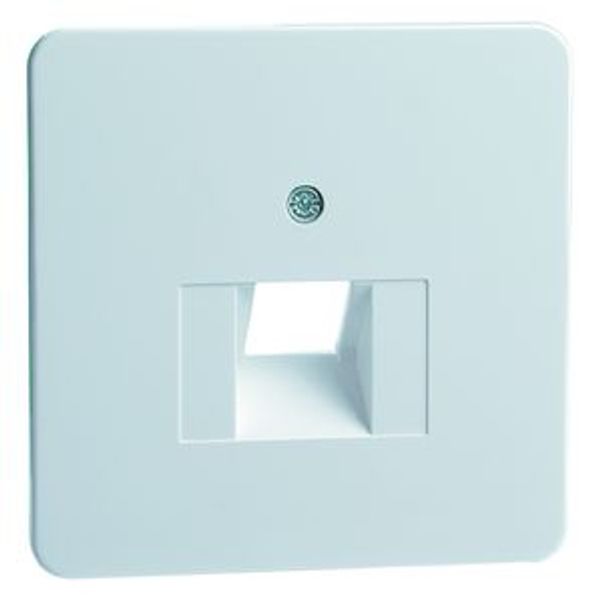Central plate for UAE junction boxes, pure white D 80.610.02 UAE/1-N image 1