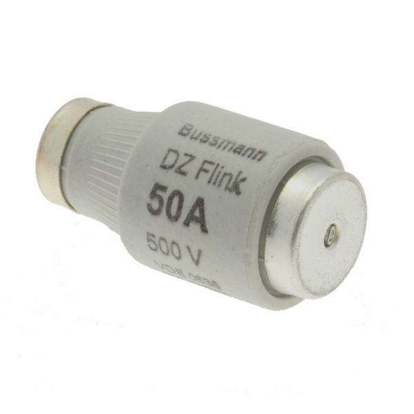 Fuse-link, low voltage, 50 A, AC 500 V, D3, 27 x 18 mm, gR, IEC, fast-acting image 4