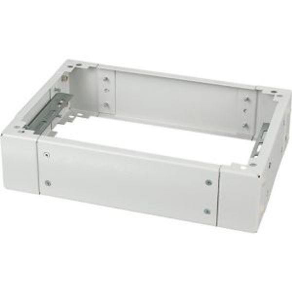 Cable marshalling box for IP30 floor standing distribution boards, HxWxD = 100 x 800 x 300 mm,  gray image 2