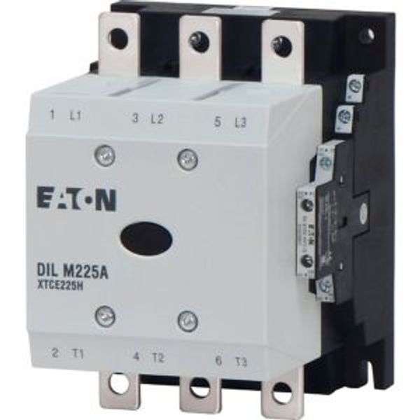 Contactor, 380 V 400 V 110 kW, 2 N/O, 2 NC, RAC 24: 24 V 50/60 Hz, AC operation, Screw connection image 5