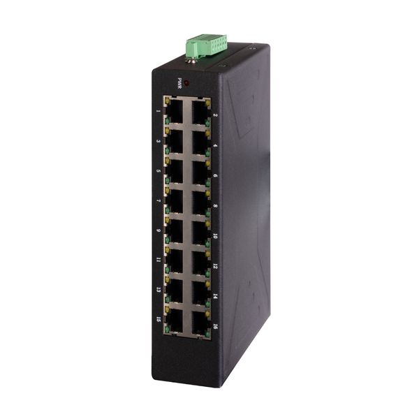 10/100Mbps fast ethernet switch 16-RJ45, unmanaged image 1