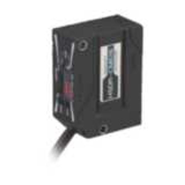 Laser displacement sensor, 600 +/- 400 mm, PNP, 5m cable image 1