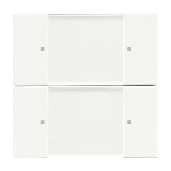 6736-884 CoverPlates (partly incl. Insert) Remote control studio white matt image 5