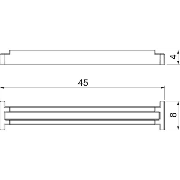 UT34 T Barrier strip for UT34 45x8x4 image 2