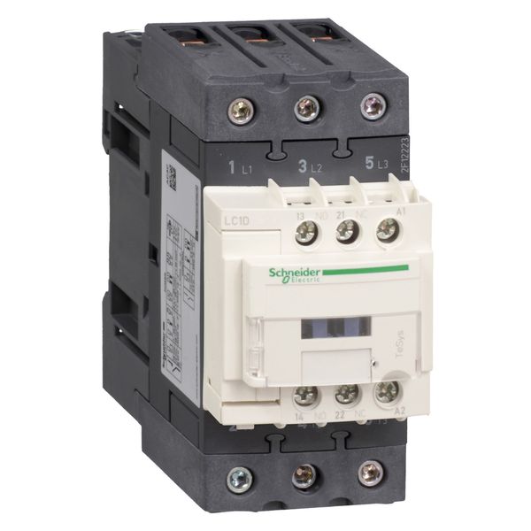 TeSys Deca contactor - 3P(3 NO) - AC-3/AC-3e - = 440 V 40 A - 400 V AC 50/60 Hz coil image 1