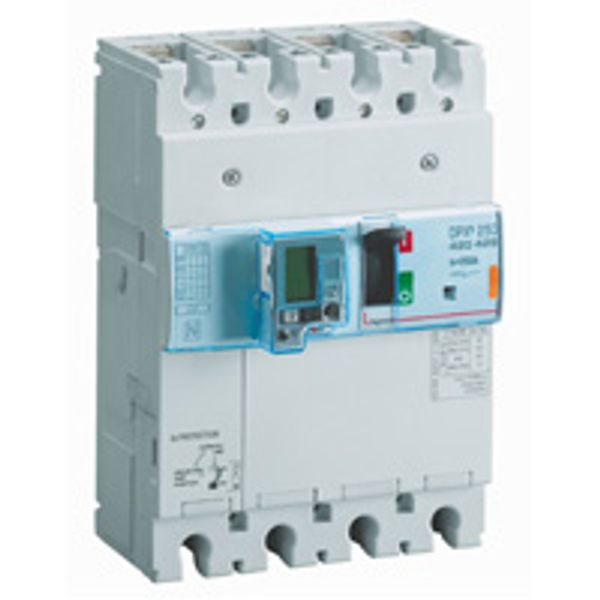 MCCB electronic + energy metering + e.l.c.bs - DPX³ 250 - Icu 25 kA - 4P - 250 A image 1
