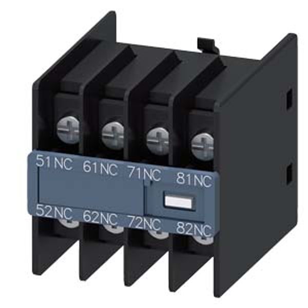 auxiliary switch, on the front, 4 N... image 1