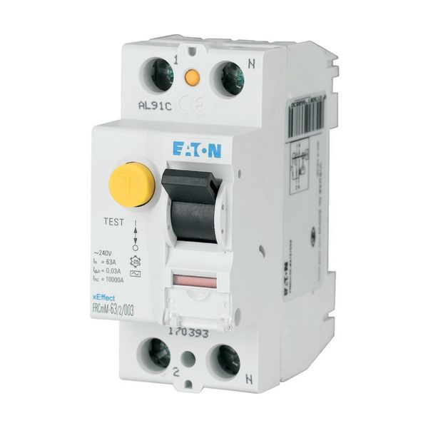 Residual current circuit breaker (RCCB), 16A, 2p, 100mA, type S/A image 6