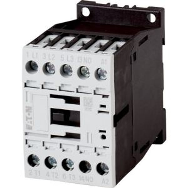 Contactor, 3 pole, 380 V 400 V 3 kW, 1 N/O, 24 V 60 Hz, AC operation, Screw terminals image 5