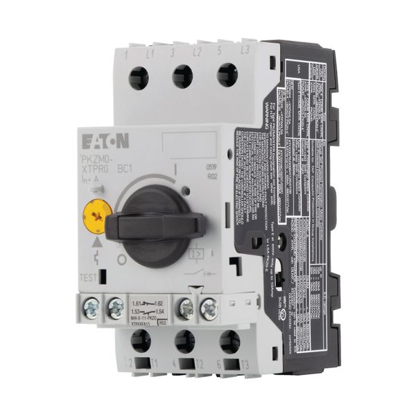 Motor-protective circuit-breaker, 3p+1N/O+1N/C, Ir=10-16A, screw conne image 6