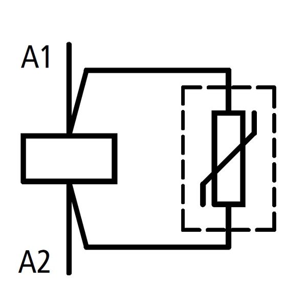 Varistor-suppressor for contactors size 2-3, 24-48VAC image 3