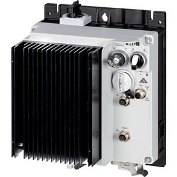 Speed controllers, 2.4 A, 0.75 kW, Sensor input 4, AS-Interface®, S-7.4 for 31 modules, HAN Q4/2, with manual override switch image 5