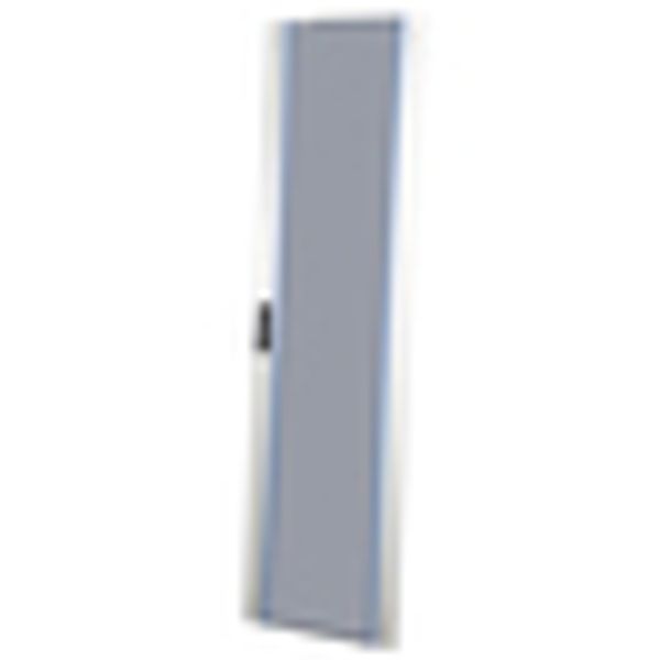 Glas door, full width, for S-RACK 26U, W=600, RAL7035 image 2