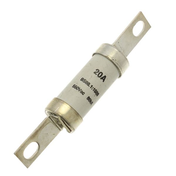 Fuse-link, low voltage, 6 A, AC 550 V, BS88, 21 x 114  mm, gL/gG, BS image 2