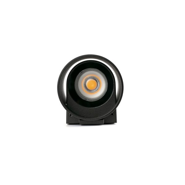 KOV BLACK ROUND WALL L LED 6W 3000K 23° image 1